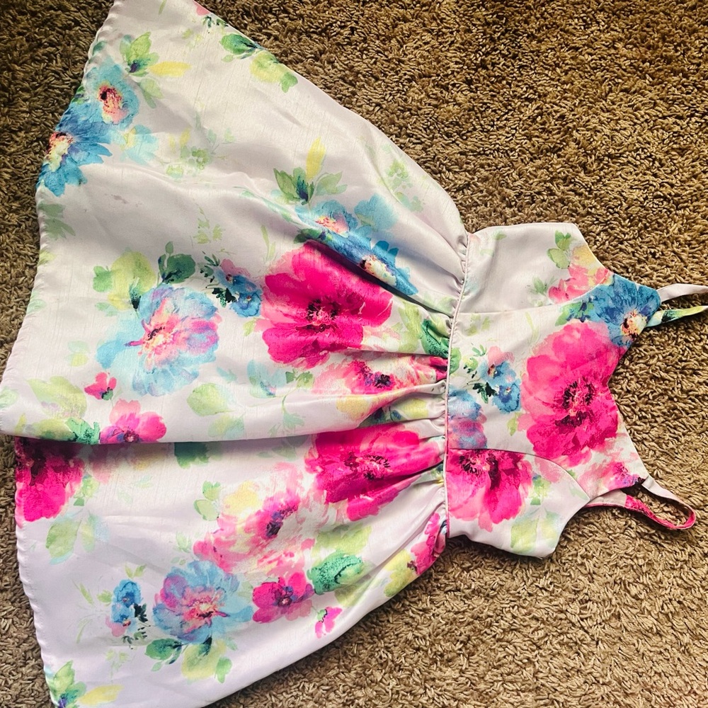 Floral Sleeveless Dress
